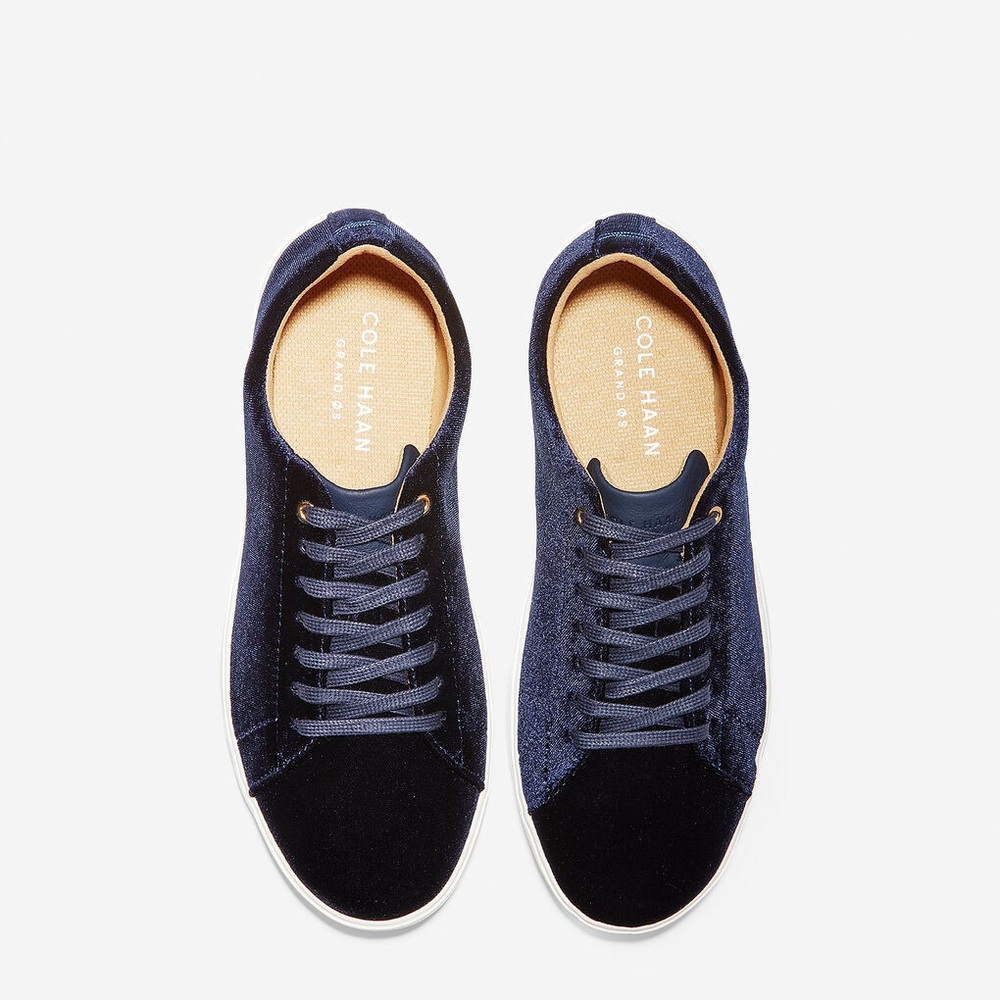 Cole Haan Grand Crosscourt Sneaker Navy - Picture 1 of 8